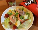 ヘルシーで簡単♪ご飯入りコブサラダ作り方9写真
