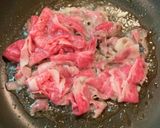 3分間cooking 牛肉と卵の丼作り方1写真