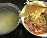 なすしめじベーコントマトの和風パスタ作り方28写真