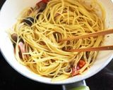 なすしめじベーコントマトの和風パスタ作り方29写真