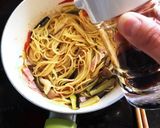 なすしめじベーコントマトの和風パスタ作り方30写真