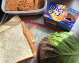 頑張らない○チキンカツホットサンド作り方1写真