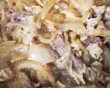 ぶっかけ牛丼作り方4写真