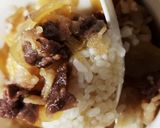 ぶっかけ牛丼作り方6写真