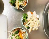 レンジ肉無チクワ彩り野菜味噌マヨ野菜炒め作り方11写真