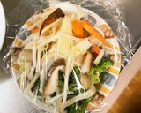 レンジ肉無チクワ彩り野菜味噌マヨ野菜炒め作り方12写真