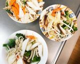 レンジ肉無チクワ彩り野菜味噌マヨ野菜炒め作り方13写真