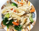 レンジ肉無チクワ彩り野菜味噌マヨ野菜炒め作り方15写真