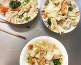 レンジ肉無チクワ彩り野菜味噌マヨ野菜炒め作り方17写真