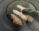 簡単♫ささみと水菜の明太子あえ作り方5写真