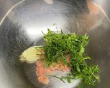 簡単♫ささみと水菜の明太子あえ作り方11写真