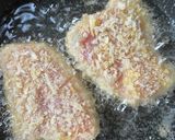 新玉ねぎの甘味たっぷりカツ煮　菜の花添え作り方2写真