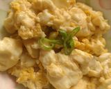 めんつゆで☆玉子炒り豆腐作り方4写真