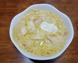 すぐ食べたいって時に!電子レンジで親子丼作り方6写真