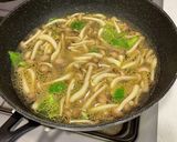 残り野菜と蟹カマで作るアヒージョ風スープ作り方2写真