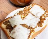 納豆チーズトースト作り方3写真