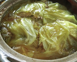 簡単！とろとろキャベツと挽肉の重ね煮作り方5写真
