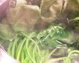ペルシャ料理 ほうれん草入りヨーグルト作り方1写真