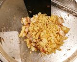 はんぺんと揚げ玉梅和え作り方6写真