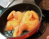 揚げ鳥のザクロソース和え作り方3写真