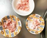 オイソ風味生姜焼き味豚こま大根青椒肉絲風作り方3写真