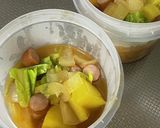 ケチャップで!胃腸を労るトマトスープ作り方8写真