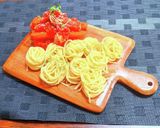 人参とサバ缶のトマト煮込みスパゲッティ作り方6写真