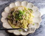エリンギとツナの和風ワンポットパスタ作り方5写真
