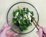 ほうれん草の味噌マヨ和え作り方4写真