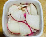紅大根の甘酢漬け作り方2写真