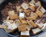 簡単♪厚揚げとひき肉のピリ辛炒め作り方3写真