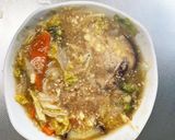 お一人様☆肉無コンソメ甘酢味温野菜サラダ作り方13写真