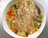 お一人様☆肉無コンソメ甘酢味温野菜サラダ作り方15写真