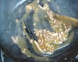 簡単やみつき！イカの塩辛のクリームパスタ作り方4写真