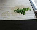 簡単やみつき！イカの塩辛のクリームパスタ作り方2写真
