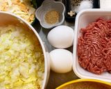 たっぷり白菜入りメンチカツ作り方1写真