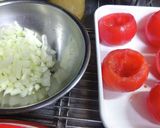 まるごとトマトのチーズ焼き作り方1写真