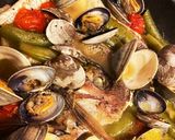 アクアパッツァのダシで〆パスタ作り方1写真