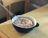 卵、おから無し、プロテイン蒸しパン作り方2写真