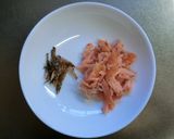 塩鮭と三つ葉の混ぜご飯☆作り方1写真
