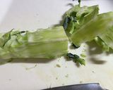 ブロッコリーの茎のバター醤油炒め作り方2写真