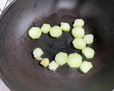 ブロッコリーの茎のバター醤油炒め作り方5写真