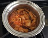 キムチと油揚げの酸辣湯作り方3写真