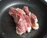 柔らかポークステーキ作り方3写真