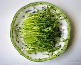 なめ茸、ほうれん草、豆苗の和物作り方3写真