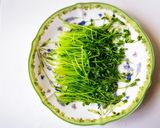 なめ茸、ほうれん草、豆苗の和物作り方4写真