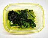 なめ茸、ほうれん草、豆苗の和物作り方5写真