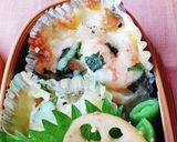 お弁当★大葉入りオトナの海老グラタン作り方15写真