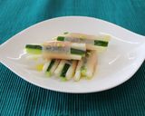 うどときゅうりの生ハム巻き作り方7写真