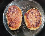 カリッとジュワ～っとハンバーグ作り方13写真